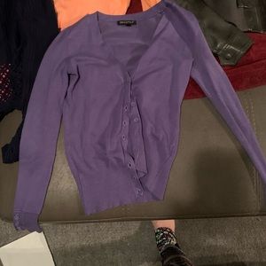 Small purple sweater